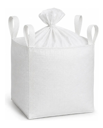 Big Bag C2 90x90x120cm com Saia Superior, Fundo Fechado e 4 Alças