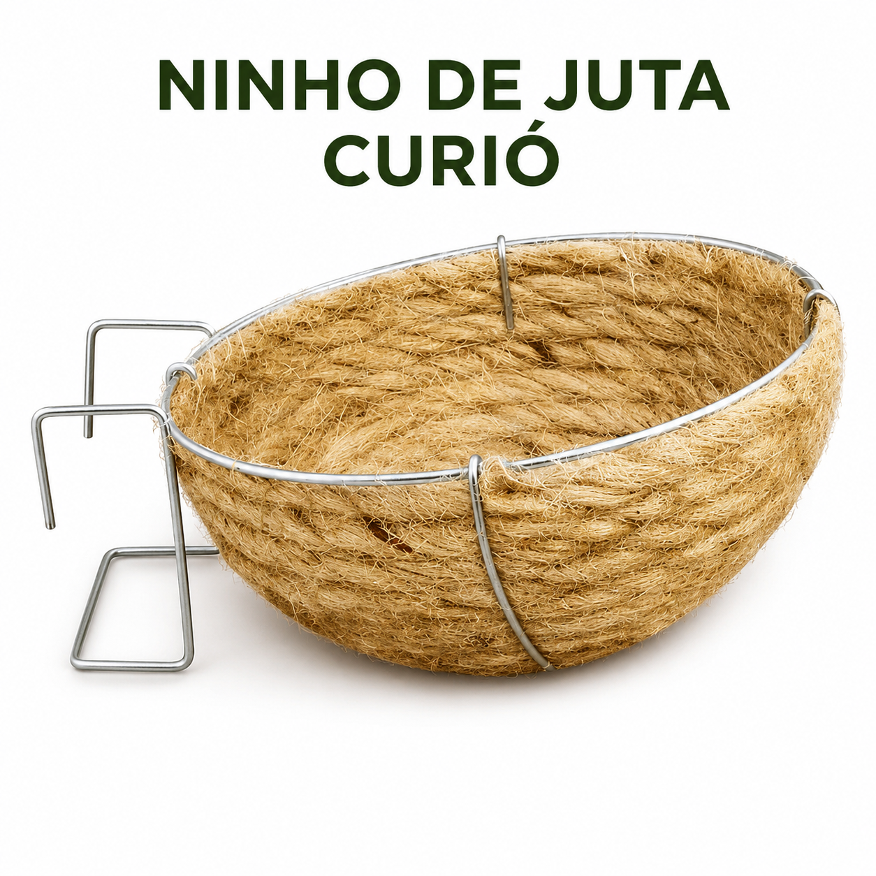 Ninho de Juta Curió