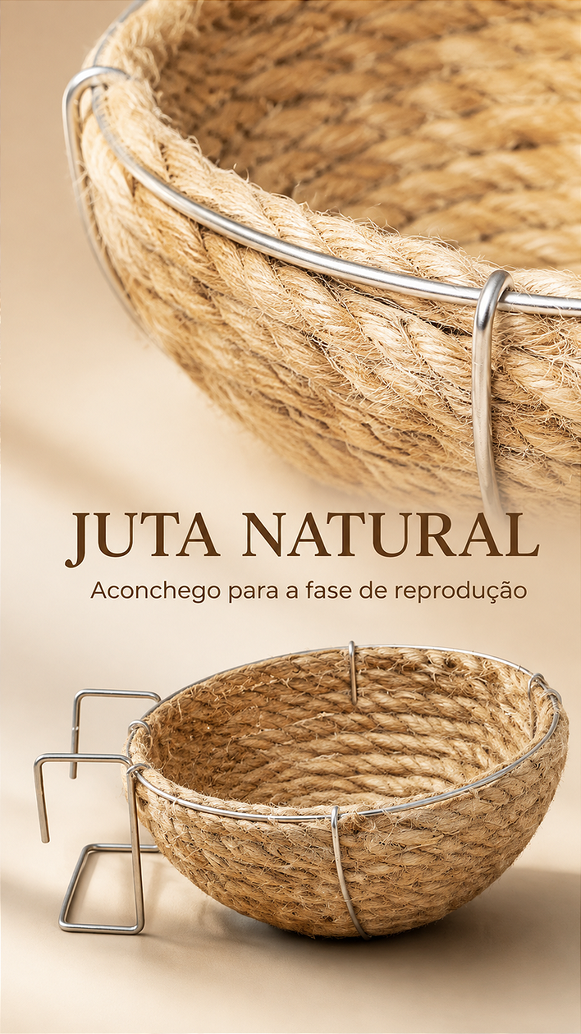 Ninho de Juta Curió