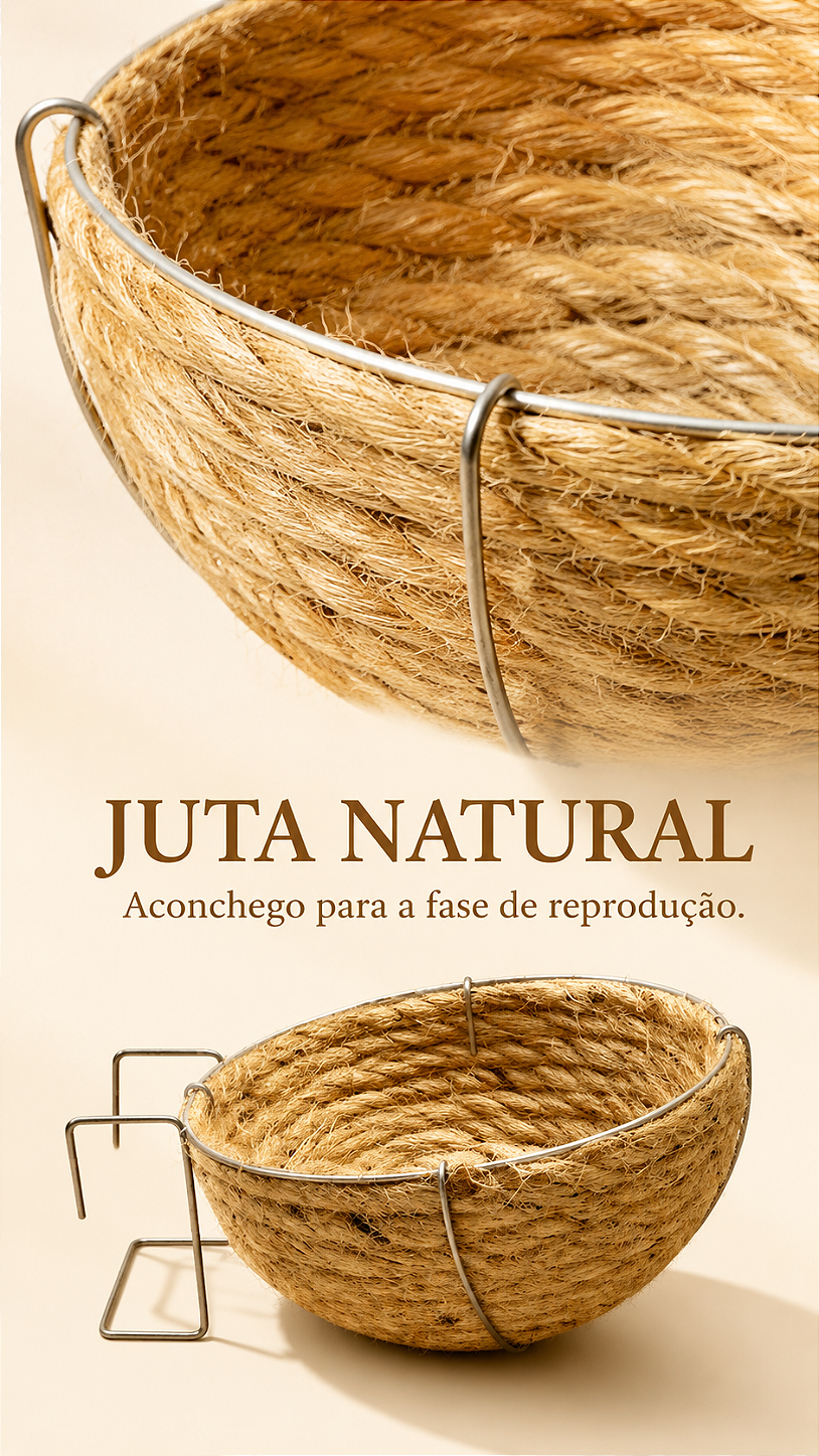 Ninho de Juta Coleiro