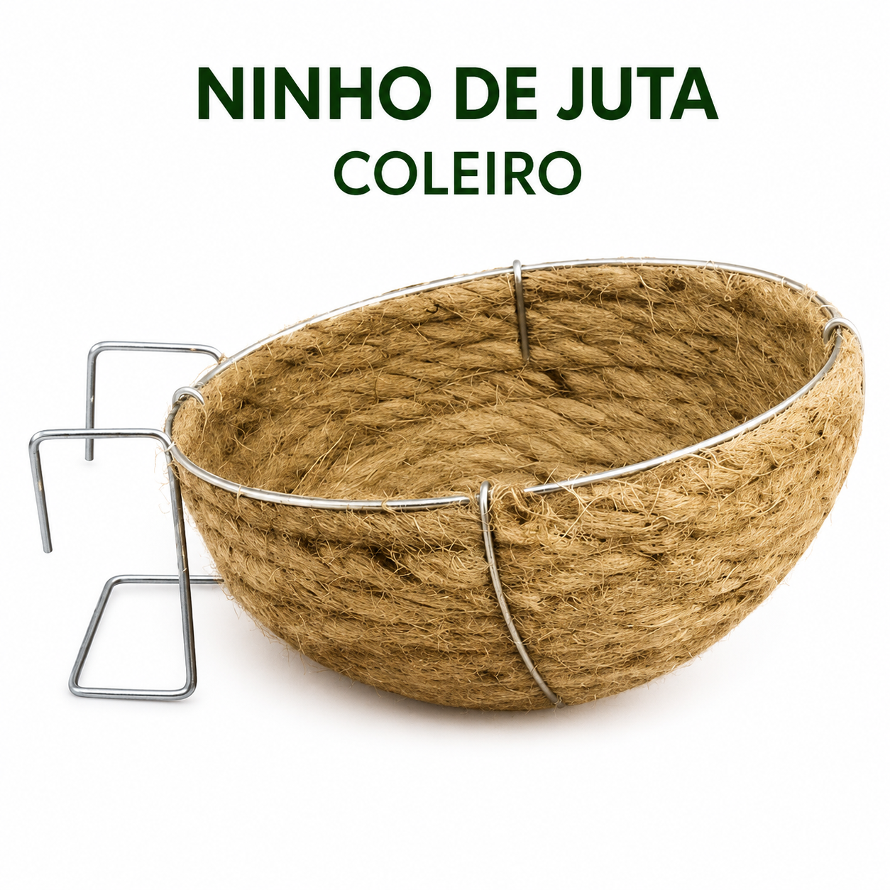 Ninho de Juta Coleiro