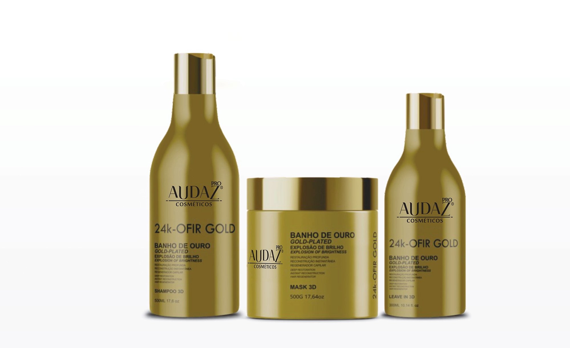 Kit Gold - Banho D’oro 500ML