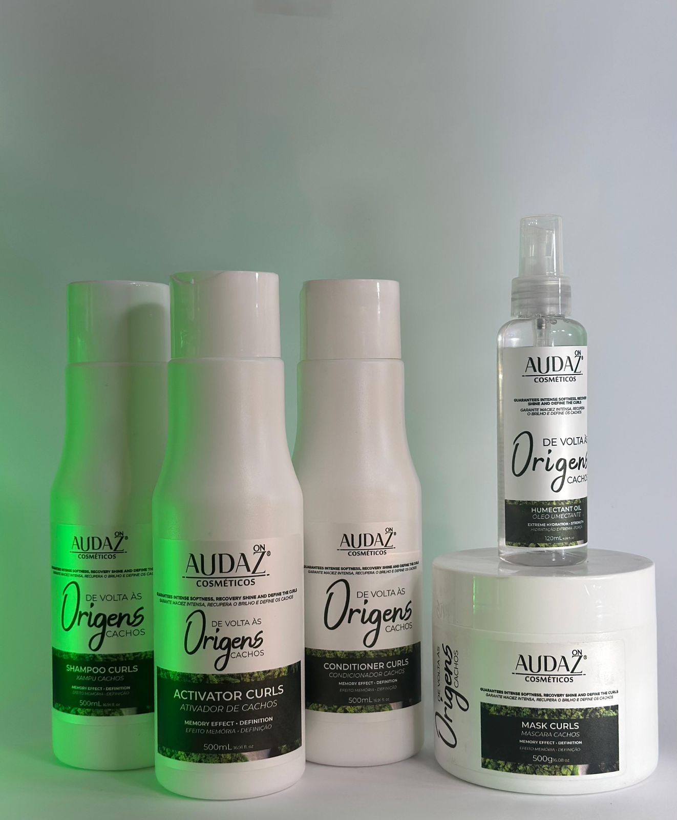 Kit Cachos Origens + Óleo Umectante