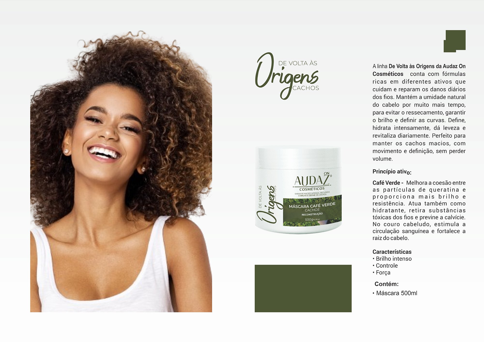 Máscara Origens Café Verde 500g