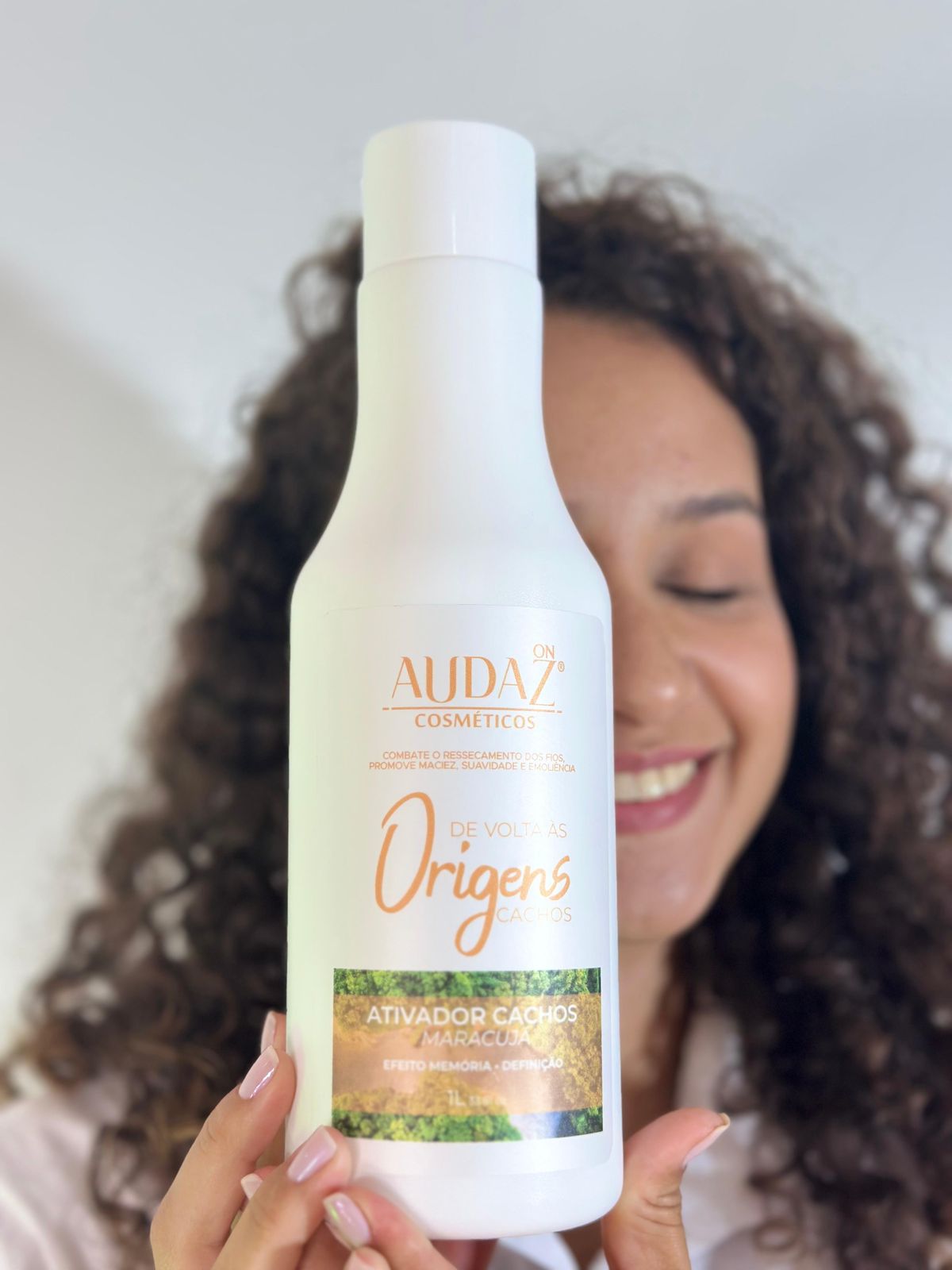 Kit Origens Maracujá Gelatina 500ml + Máscara 500g e Ativador 1 Litro.
