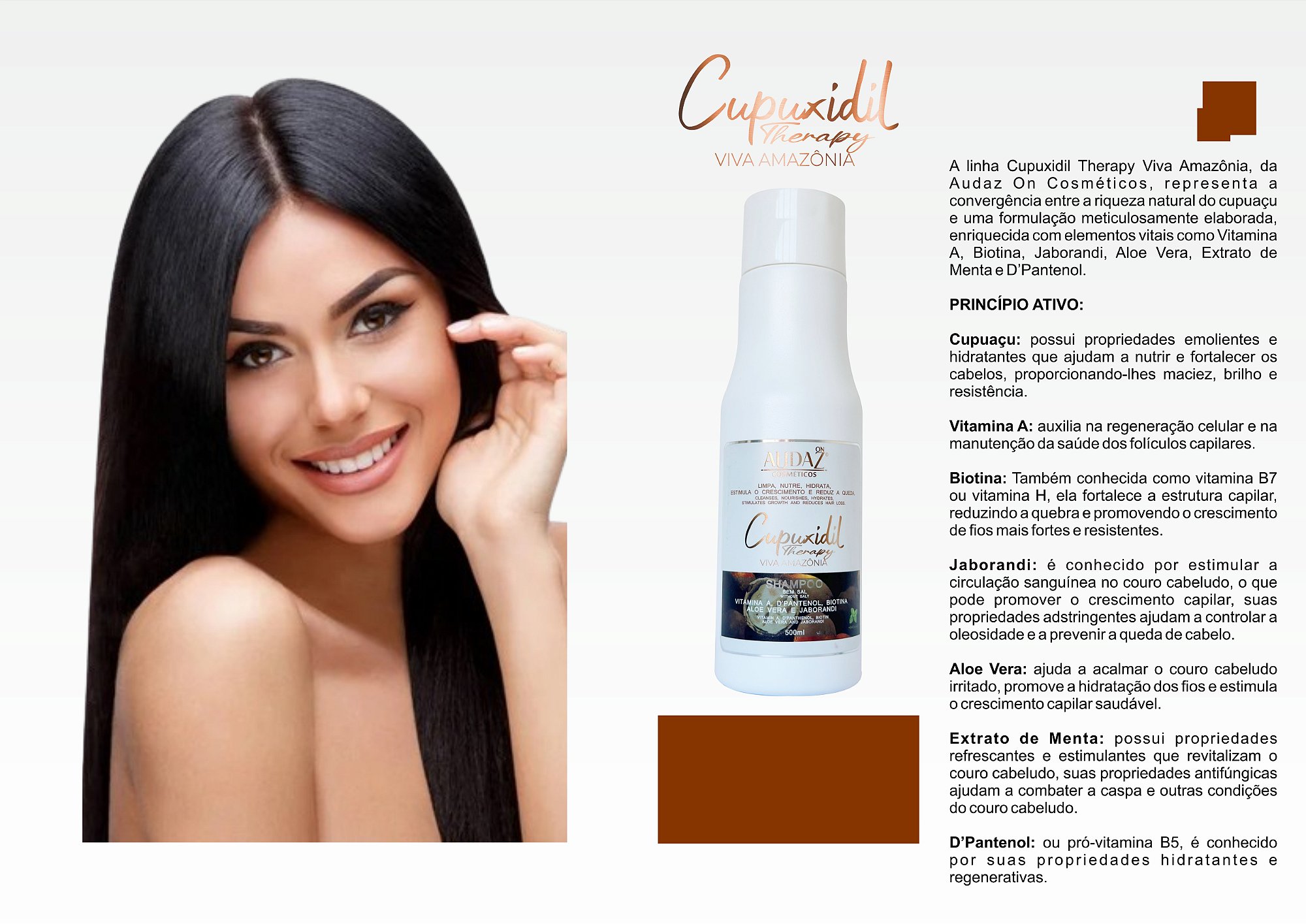 Shampoo 500ml Cupuxidil Therapy