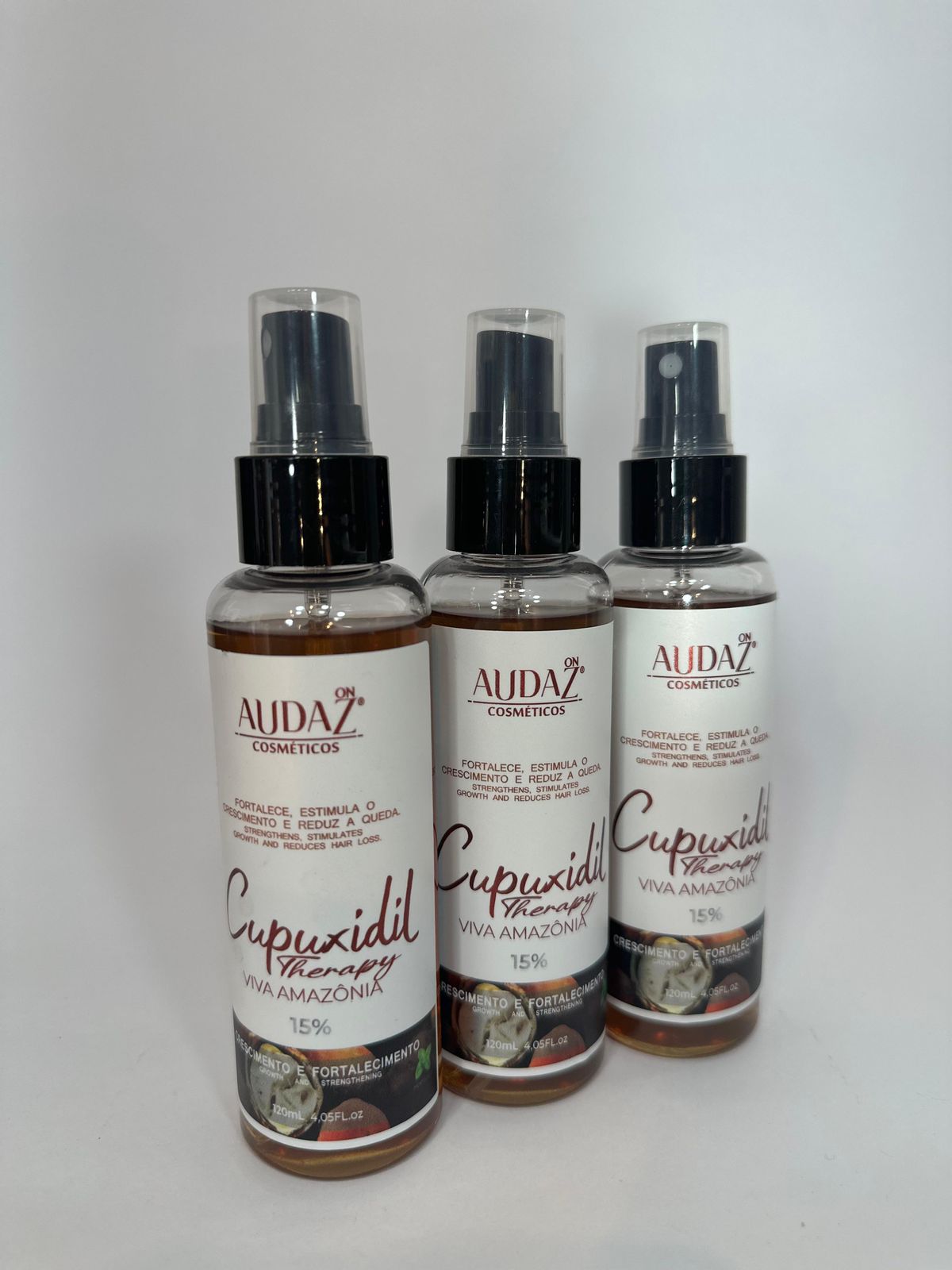 Tônico de Crescimento Capilar 120ml Cupuxidil Therapy - Tratamento para 6 mês