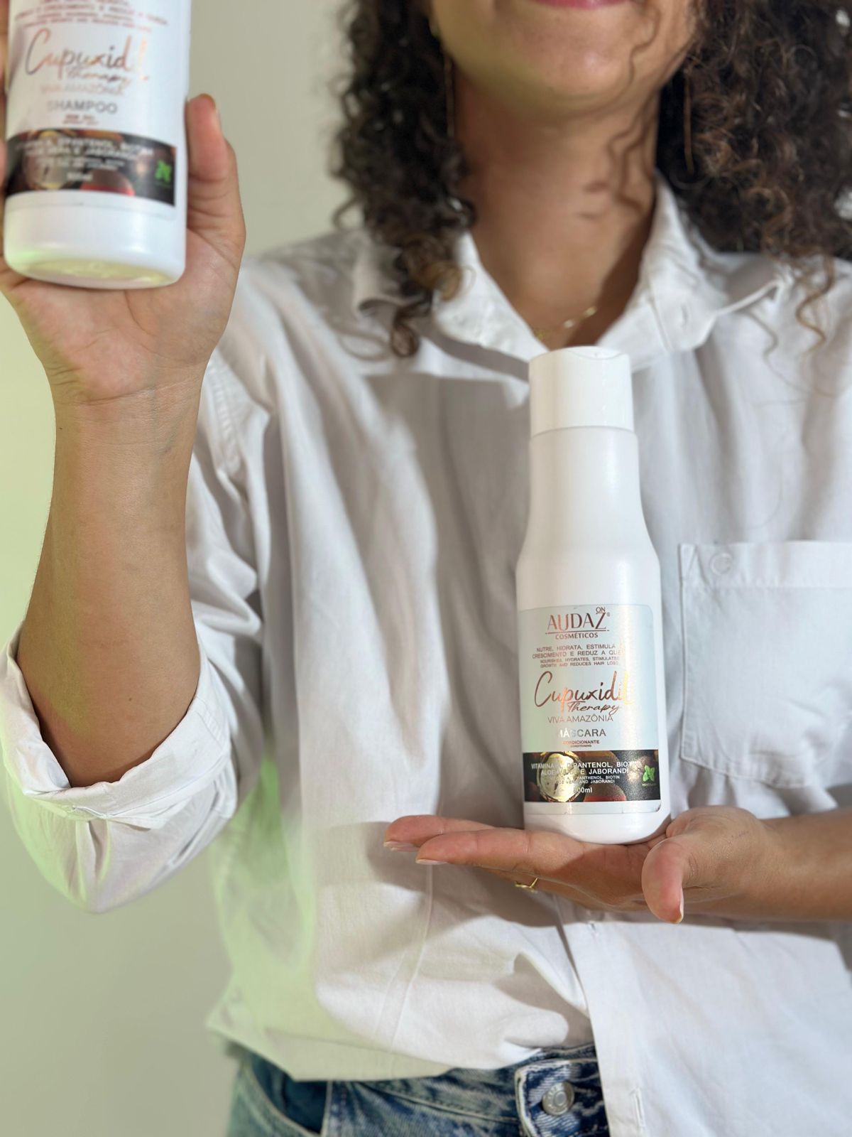 Kit Cupuxidil Therapy Shampoo 500ml + Máscara 500ml + Tônico 120ml