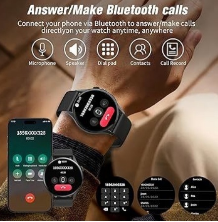 Relógio Smartwatch A Prova D'água Unissex Zw10-AMD GPS Tela Amoled