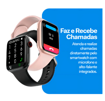 Relógio Smartwatch Watch-x Microwear Serie 10 A Prova De Agua Ip68 Tela Amoled Chatgpt Gps Lançamento 2026