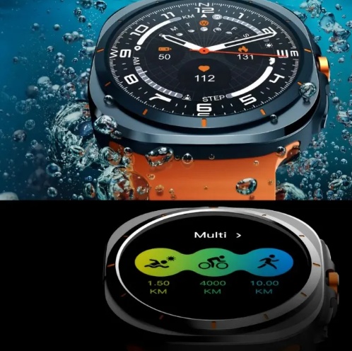 Relógio Smartwatch AM 27 Amoled MICROWEAR Chatgt Lançamento - Resistente A Água
