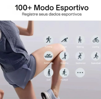 Relógio Inteligente Smartwatch SU01 Série 11 Tela AMOLED 1.43" Memória 1GB Resistência 5ATM GPS Bateria Longa