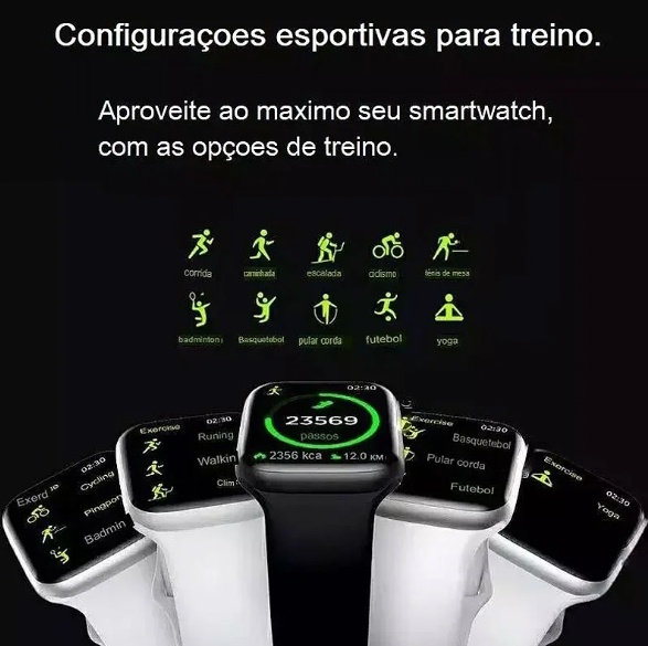 Relógio Smartwatch W10 Pro 46mm Microwear Serie 10 Amoled Nfc Chatgpt Gps