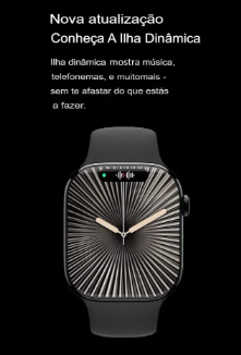 Relógio Smartwatch W10 Pro 46mm Microwear Serie 10 Amoled Nfc Chatgpt Gps