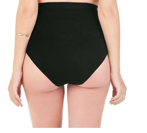 Calcinha Maternity Preto sem Costura Zee Rucci - TAM ( GG )