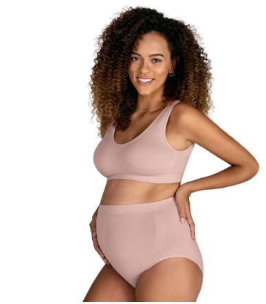 Calcinha Maternity Gestante Blush sem Costura Zee Rucci - M
