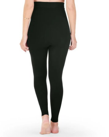 Calça Legging Maternity Gestante sem Costura Preta Zee Rucci