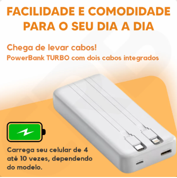 Peining WUP-940 Power Bank carregador portátil 20000mah Turbo 22.5W Saída USB-C - Carregamento Rápido