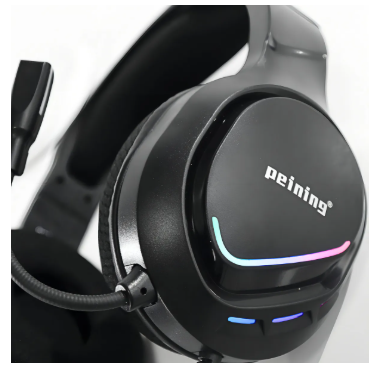 Headset Gamer Rgb Com Microfone Com Cancelamento De Ruído - PEI-PGMOO3/PEINING