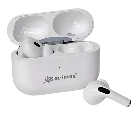 Fone de Ouvido Sem Fio Bluetooth Premium TWS Touch Microfone Assistente de Voz peining P-719