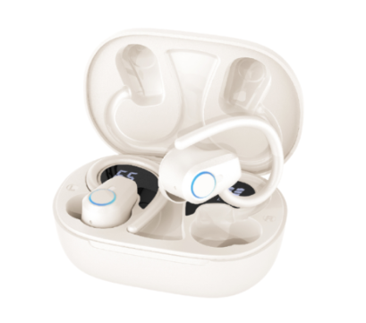 Fone Sem Fio Esportivo Bluetooth 5.3 P9003 C/ Gancho TWS PEI-P9003