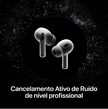 Fone De Ouvido Bluetooth Pro Tws Wireless Headset 5.0 com estojo de recarga MagSafe 1 Par Branco