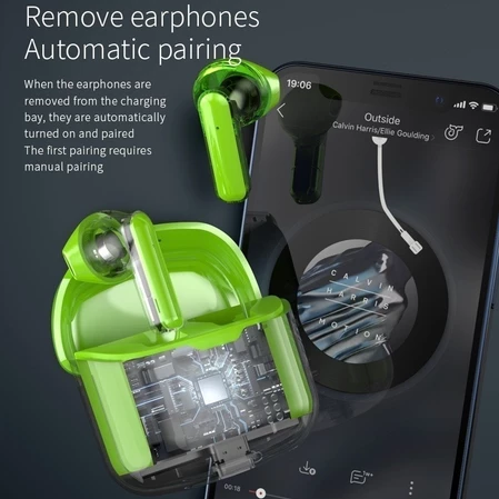 Fones de Ouvido TWS J225 Bluetooth com Design 3D Camber e Baixa Latência 2026