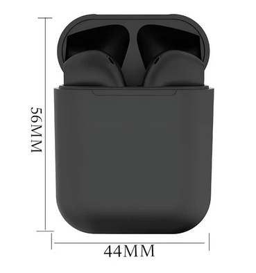 Fone De Ouvido Bluetooth Inpond12 5,3a Android Ios Colorido Preto Sem Fio Wireless TWS Airpods