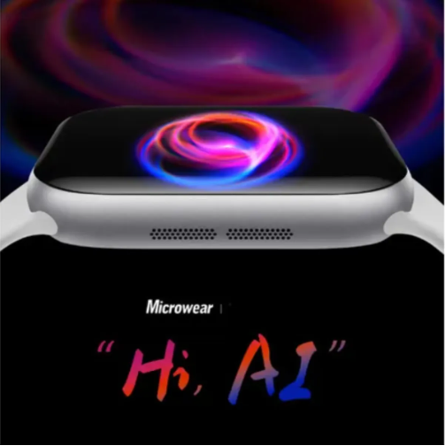 W11 X Smart Watch Série 11 Responde Mensagem Faz Ligaçoes Microwear Amoled Chatgpt Gps Kit Completo