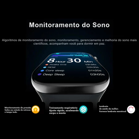 Smart Watch W11 Pro Serie 11 Relogio Original Microwear 47mm Gps Nfc Monitoramento Atividade Fisicas1 Whatsapp 1gb Gps Nf