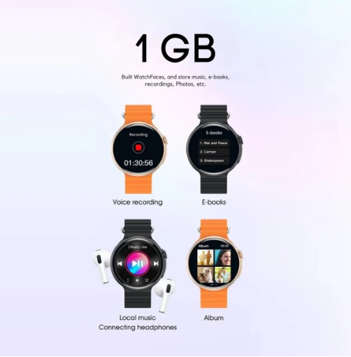 Relógio Smartwatch Ultra Se Mini Redondo 41mm Amoled 2026 masculino femenino série 10 original microwear 1Gb