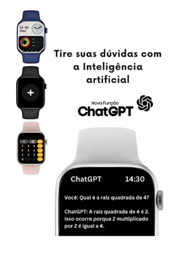 Relógio Smartwatch Hw Ultra Mini Howear Amoled