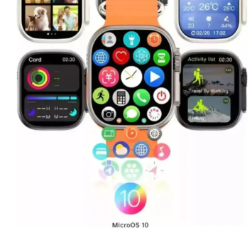 Relógio Smartwatch Hw Ultra Mini Howear Amoled