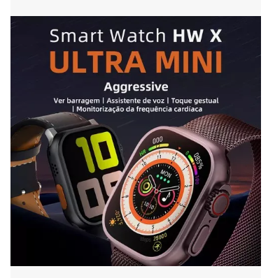 Relógio Smartwatch Hw Ultra Mini Howear Amoled