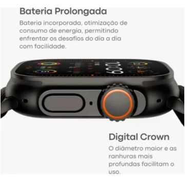 Relógio Smartwatch Hw Ultra Mini Howear Amoled