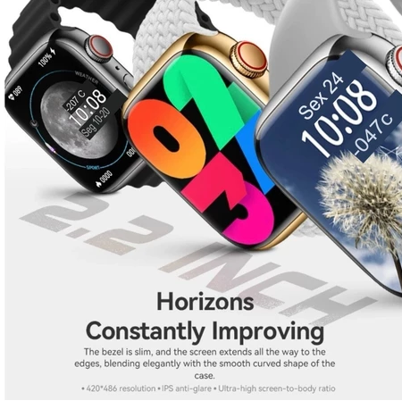 RELÓGIO SMARTWATCH HW9 Pro Max Relogio Inteligente - Tela Amoled 2.2 inch com 3 Pulseiras
