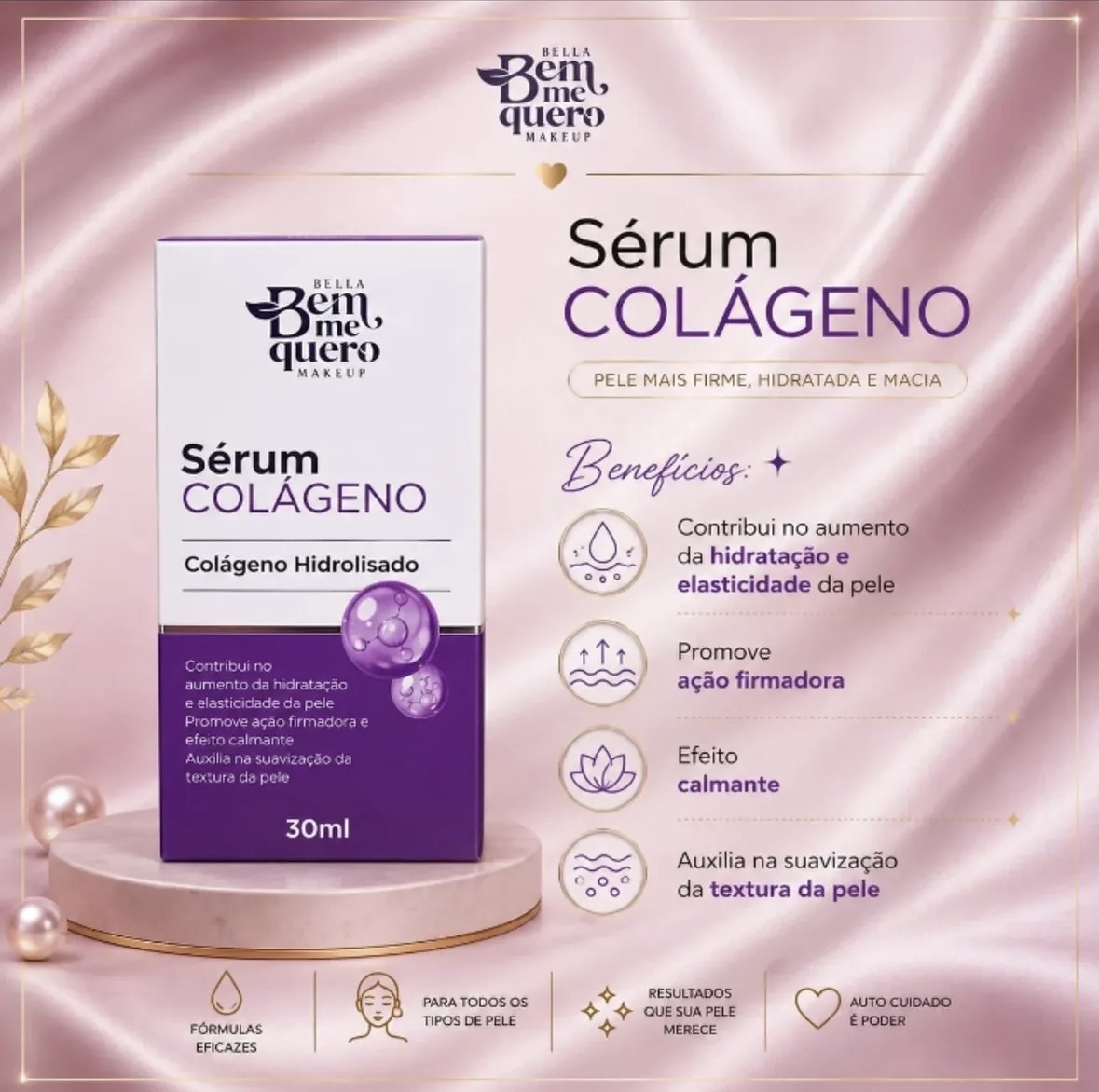 Sérum Facial Colágeno Hidrolisado 30ml