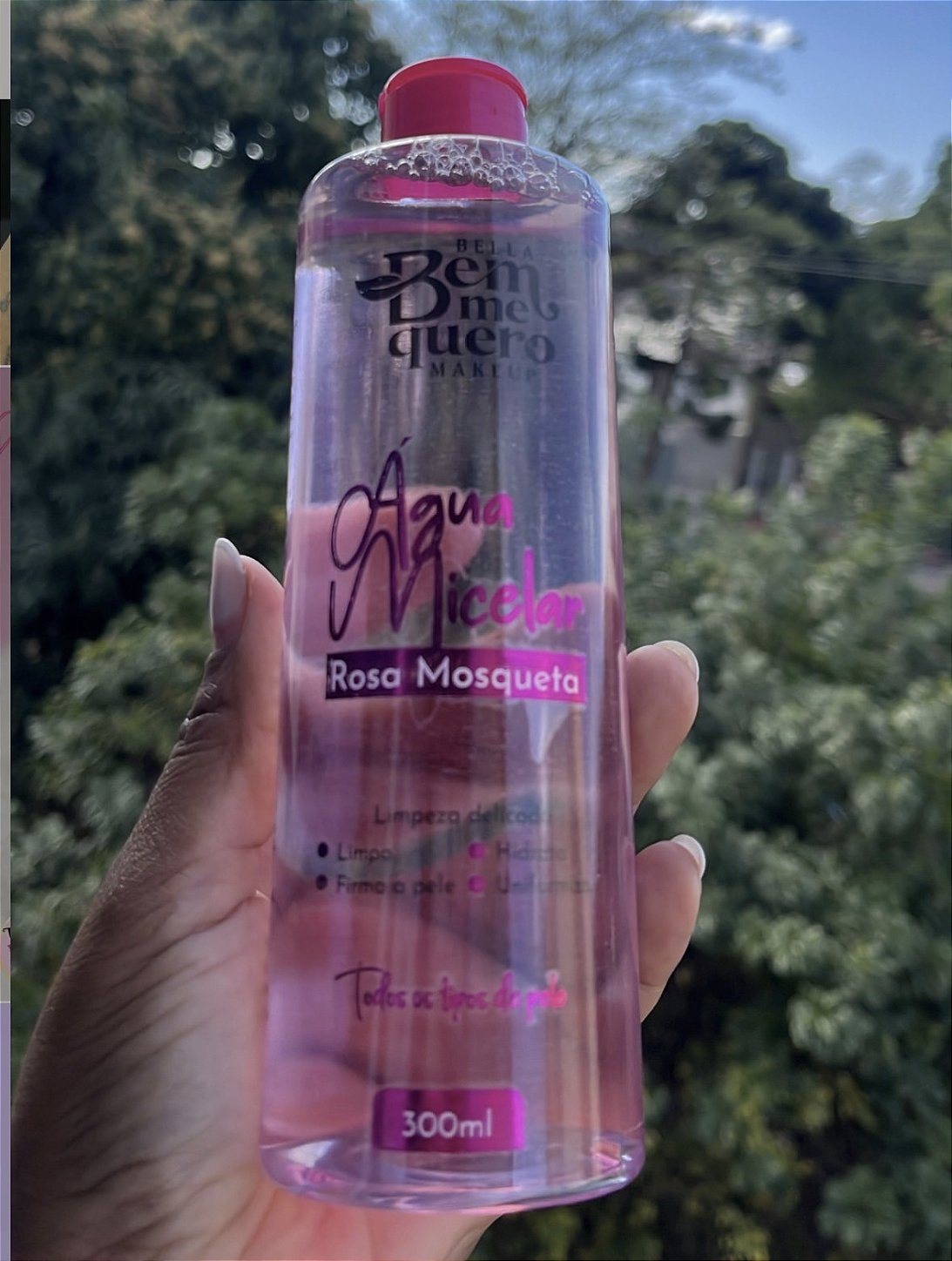 Água Micelar Rosa Mosqueta 300ml