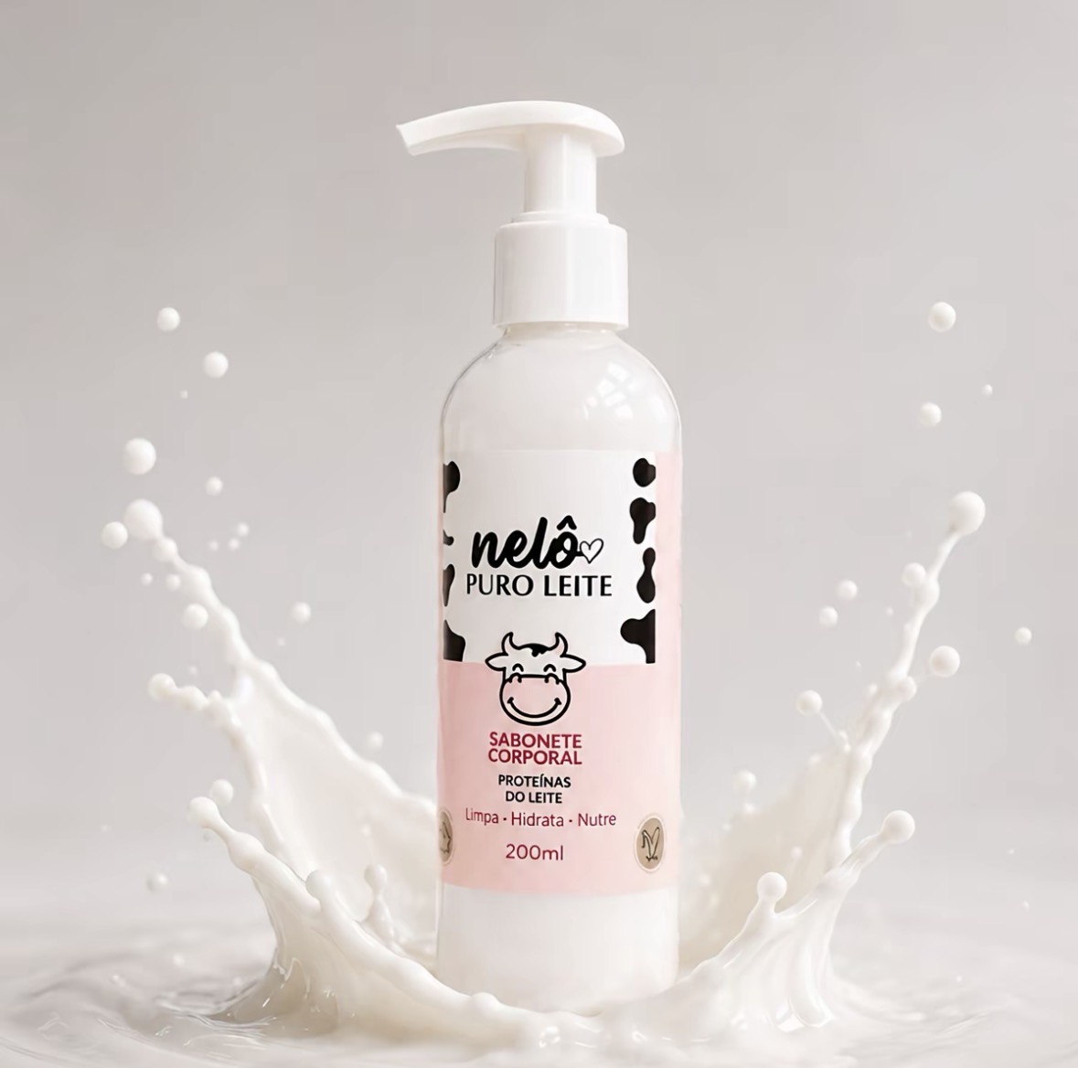 Sabonete Corporal Nelô Proteínas do Leite 200ml