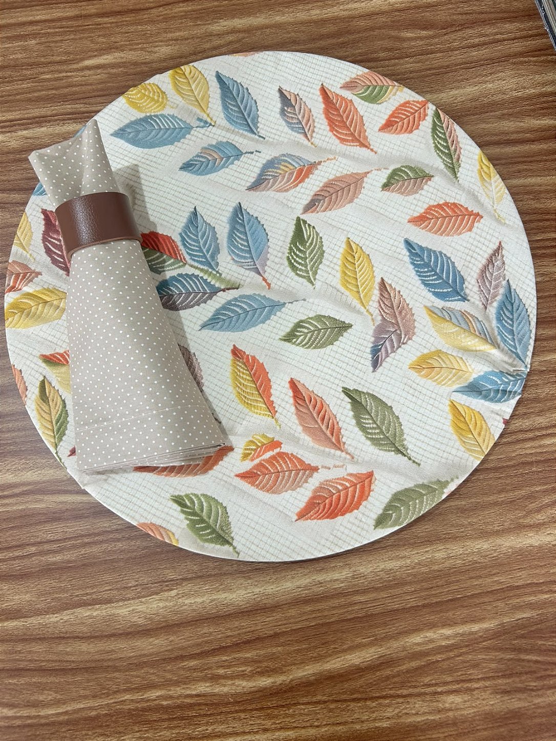 Capa de Sousplat Outono