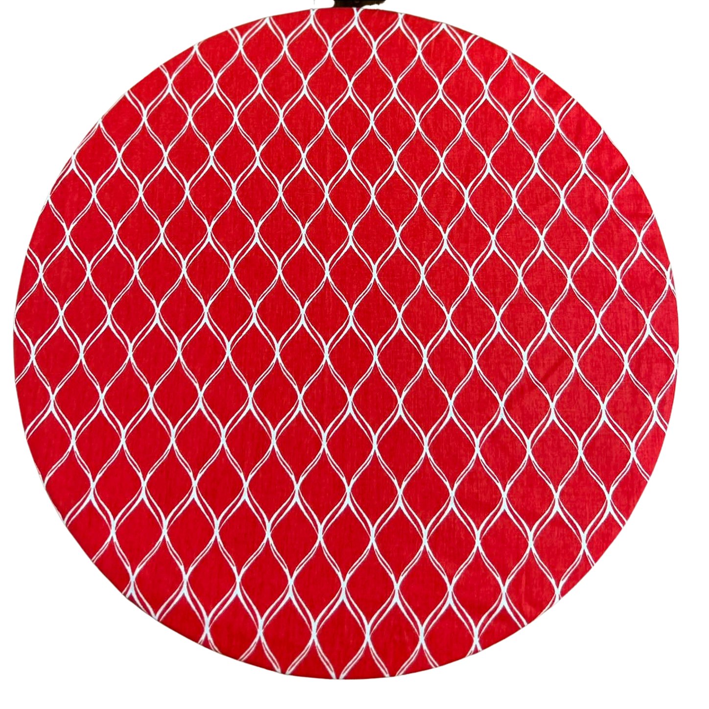 Capa de Sousplat Arabesco Vermelho
