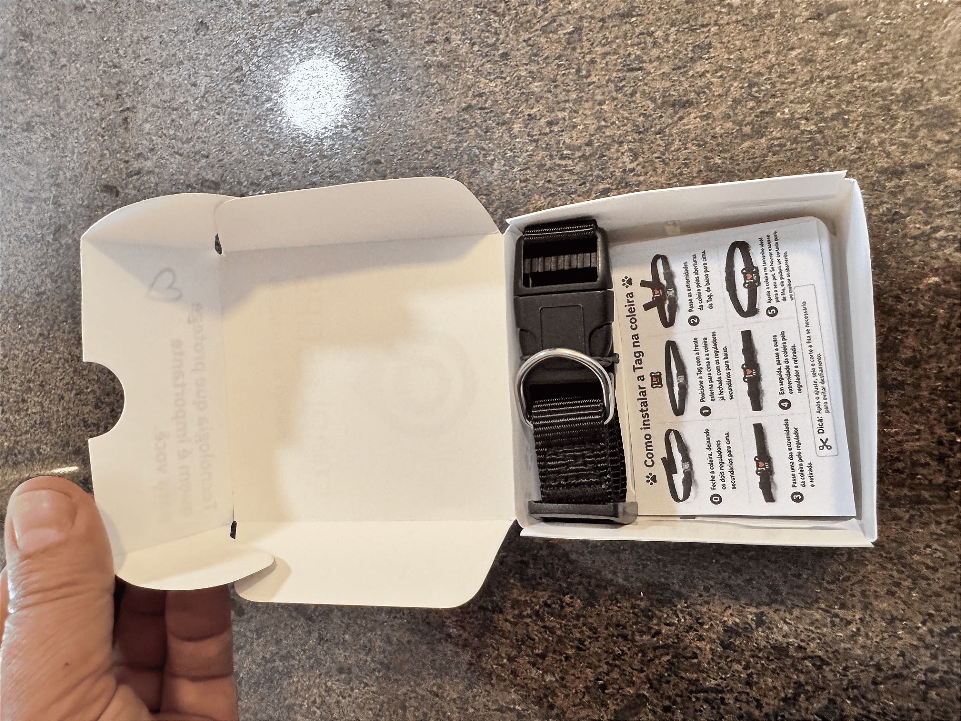 TAG Simples GPS Pet – Localizador Inteligente para Cães e Gatos (Lançamento GRÁTIS COLEIRA)