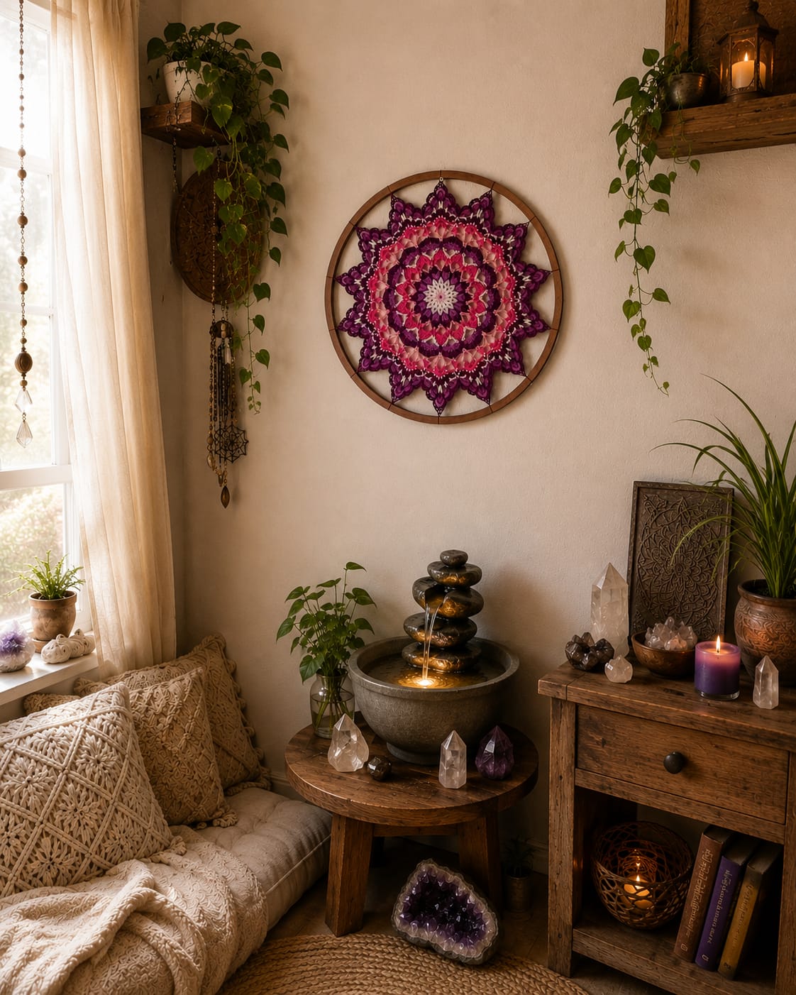 Mandala Intuição 40cm