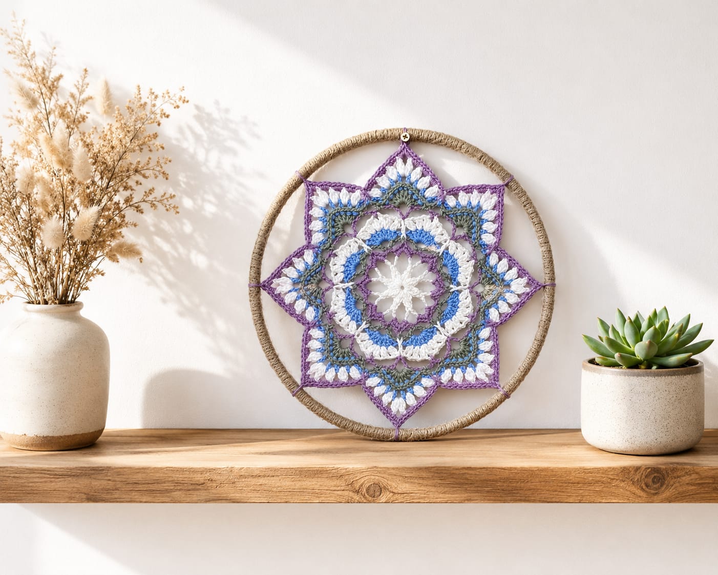 Mandala Acolher 27 cm