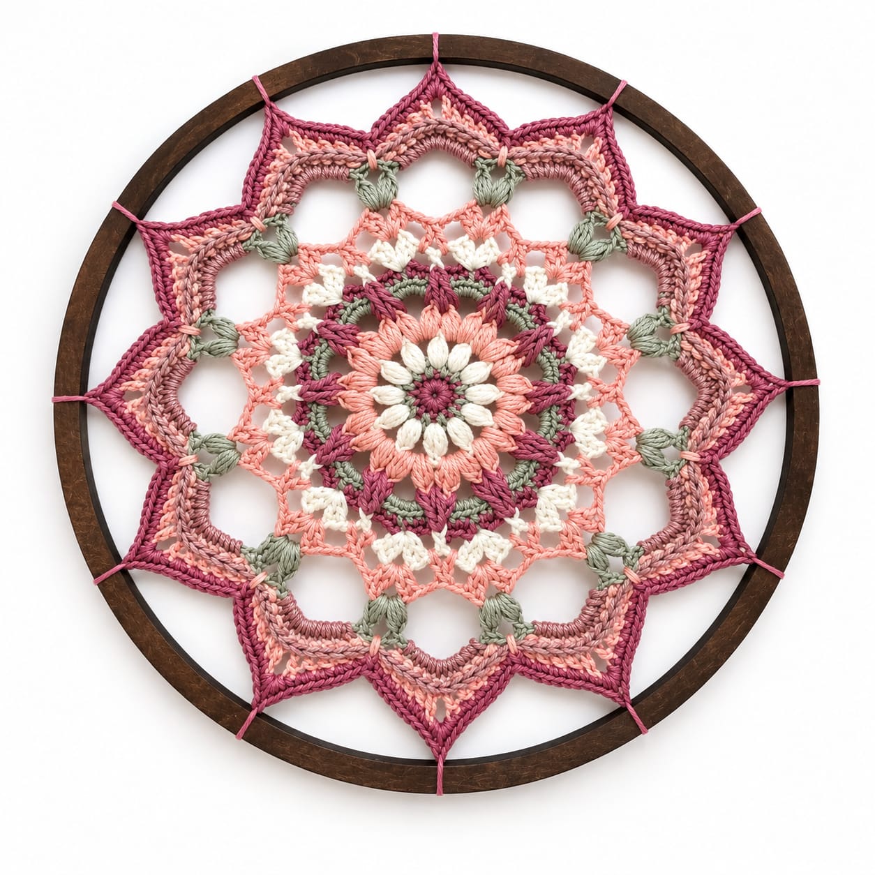 Mandala Ciclos da Vida 28 cm