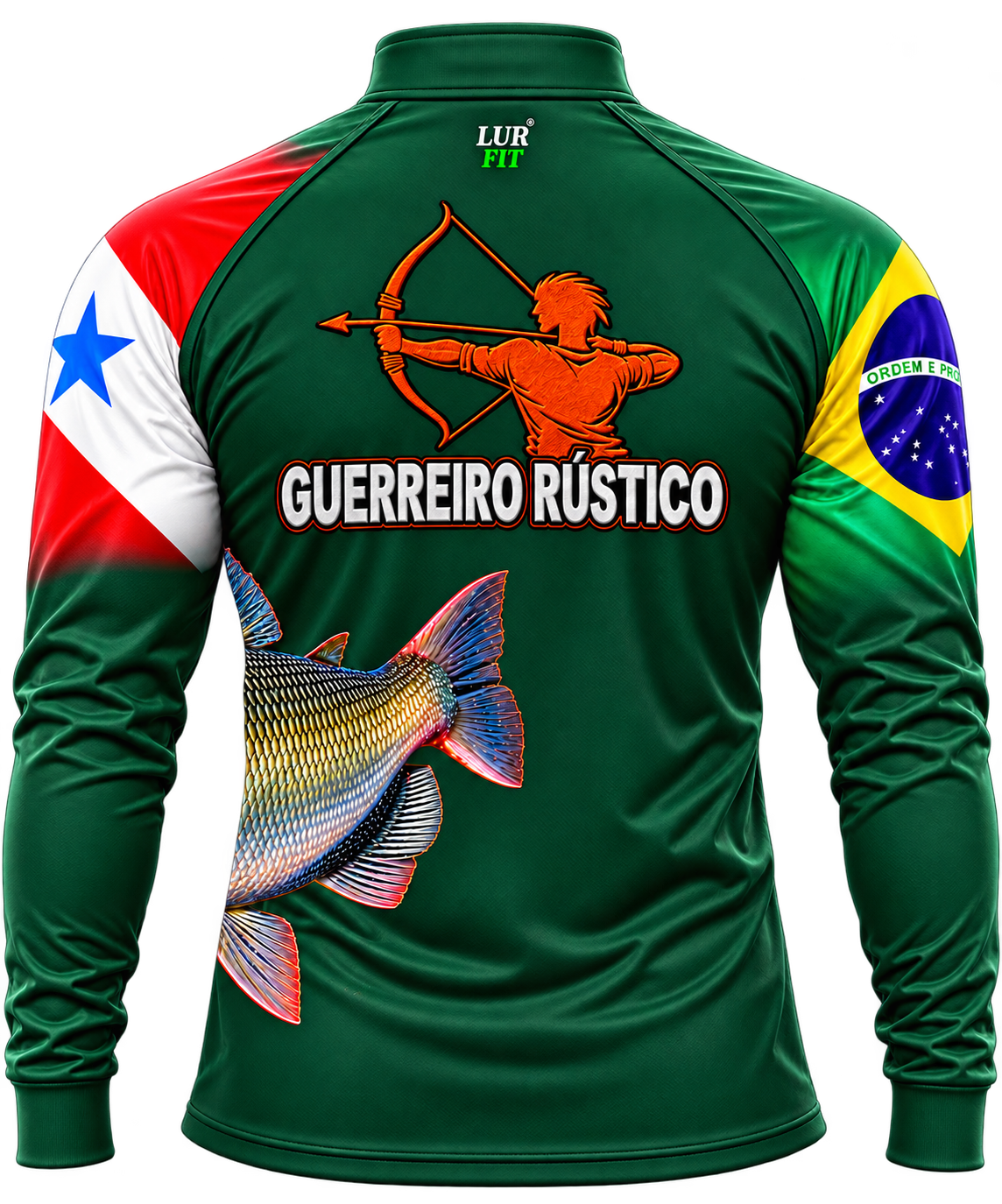 Camisa UV 50+ Guerreiro Rústico para Pesca