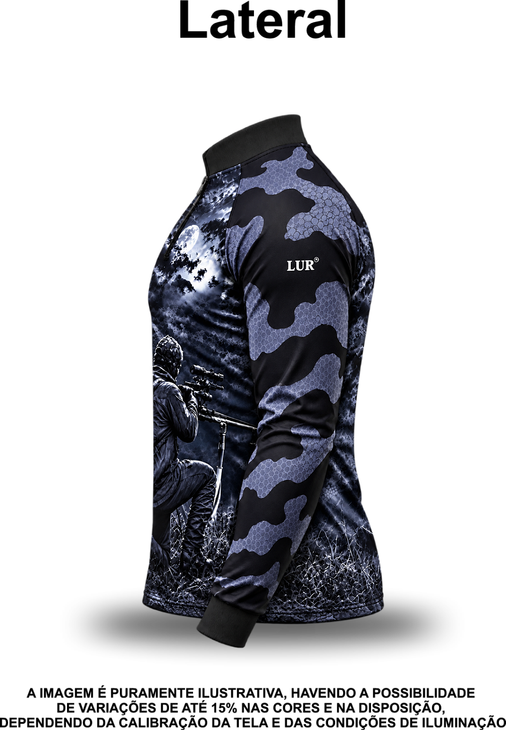 Camisa UV 50+ Coração de Caçador Termal