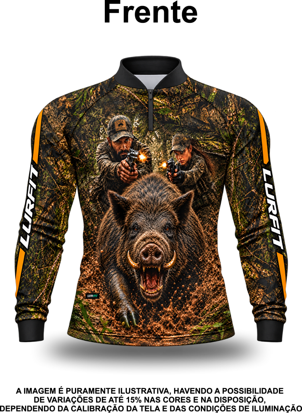 Camisa UV 50+ Coração de Caçador PETECO