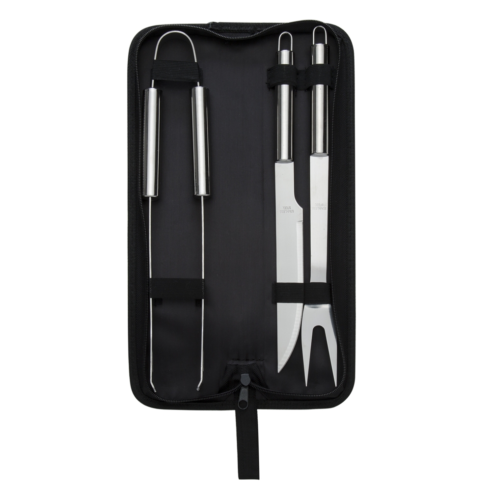 Kit Churrasco 3 peças no estojo personalizado