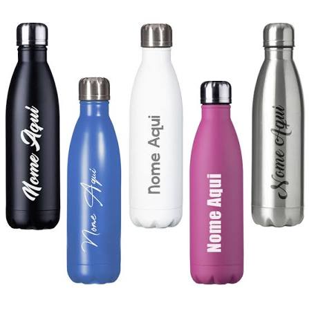 Garrafa Inox 750ml personalizado